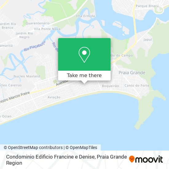 Condominio Edificio Francine e Denise map