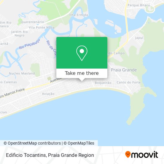 Mapa Edificio Tocantins