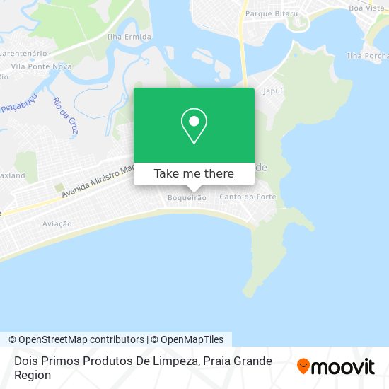 Dois Primos Produtos De Limpeza map