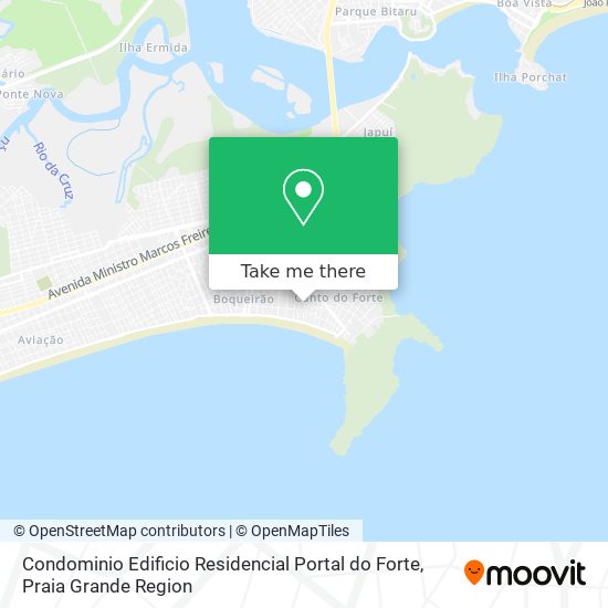 Condominio Edificio Residencial Portal do Forte map