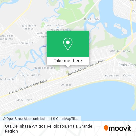 Ota De Inhasa Artigos Religiosos map