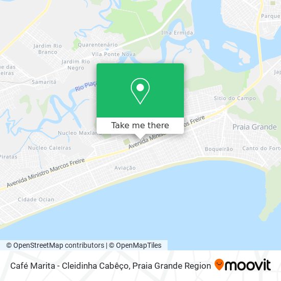 Café Marita - Cleidinha Cabêço map