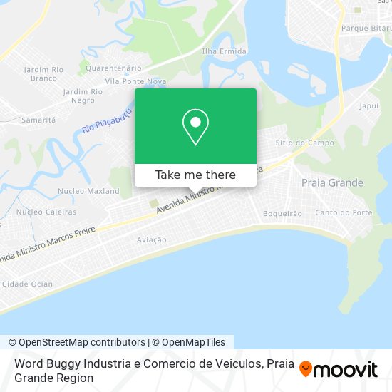 Word Buggy Industria e Comercio de Veiculos map