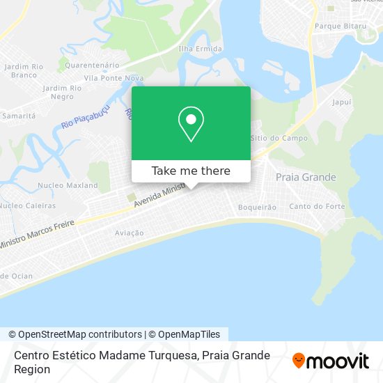 Centro Estético Madame Turquesa map