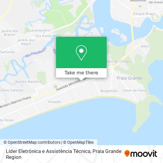 Líder Eletrônica e Assistência Técnica map