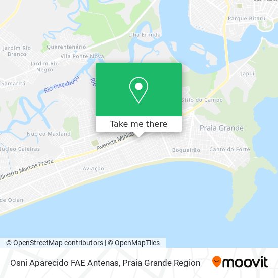 Mapa Osni Aparecido FAE Antenas