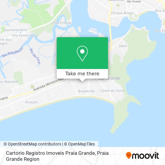 Cartorio Registro Imoveis Praia Grande map
