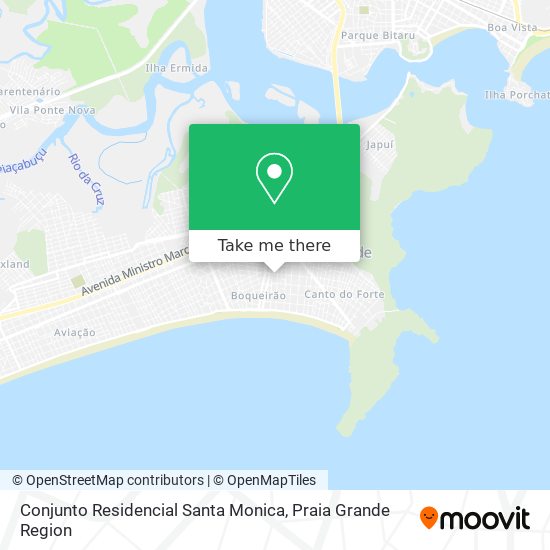 Conjunto Residencial Santa Monica map