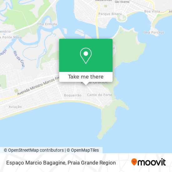 Espaço Marcio Bagagine map