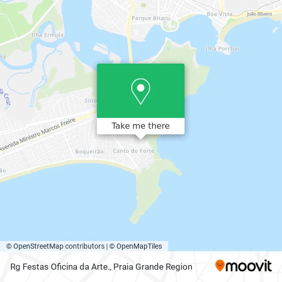 Rg Festas Oficina da Arte. map