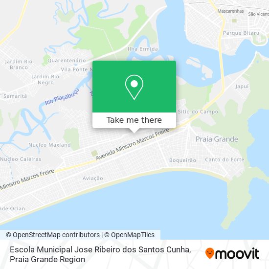 Escola Municipal Jose Ribeiro dos Santos Cunha map