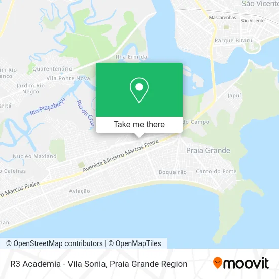 R3 Academia - Vila Sonia map