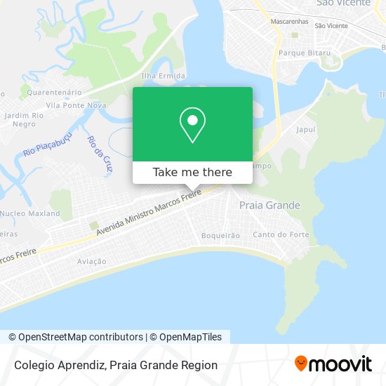 Colegio Aprendiz map