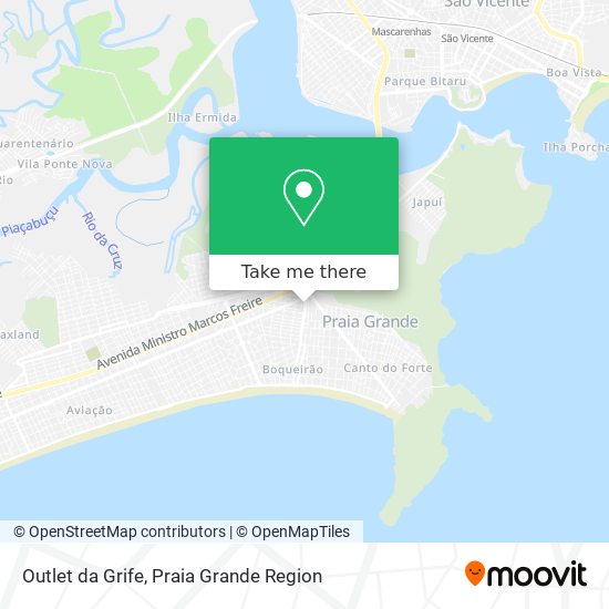 Outlet da Grife map