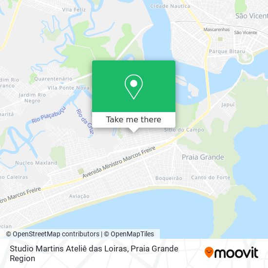 Studio Martins Ateliê das Loiras map