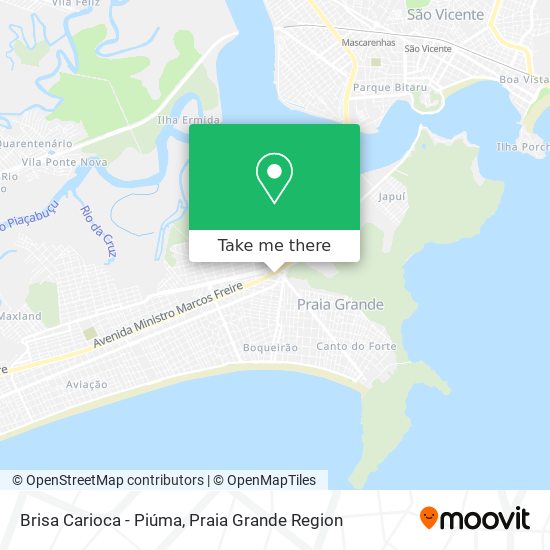 Brisa Carioca - Piúma map