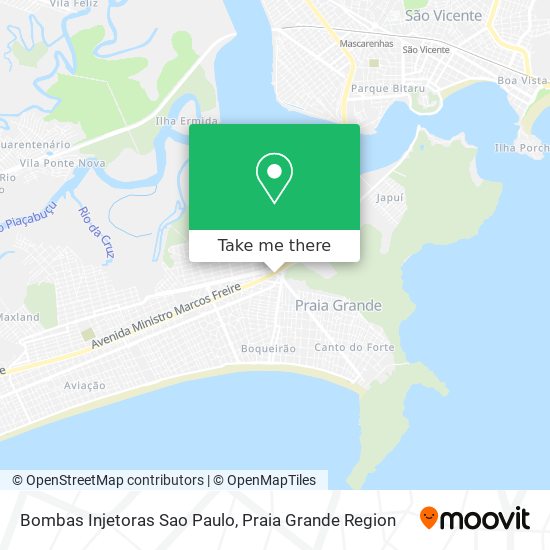 Bombas Injetoras Sao Paulo map