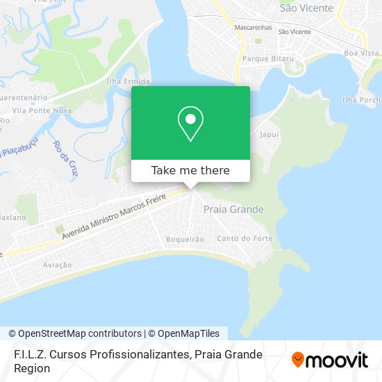 Mapa F.I.L.Z. Cursos Profissionalizantes