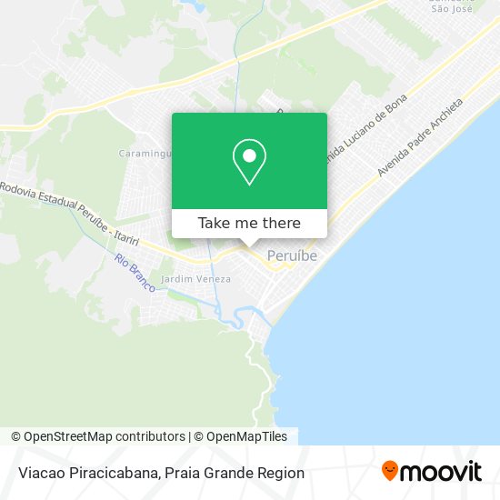 Viacao Piracicabana map