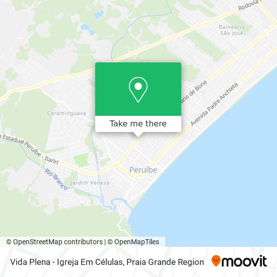 Vida Plena - Igreja Em Células map