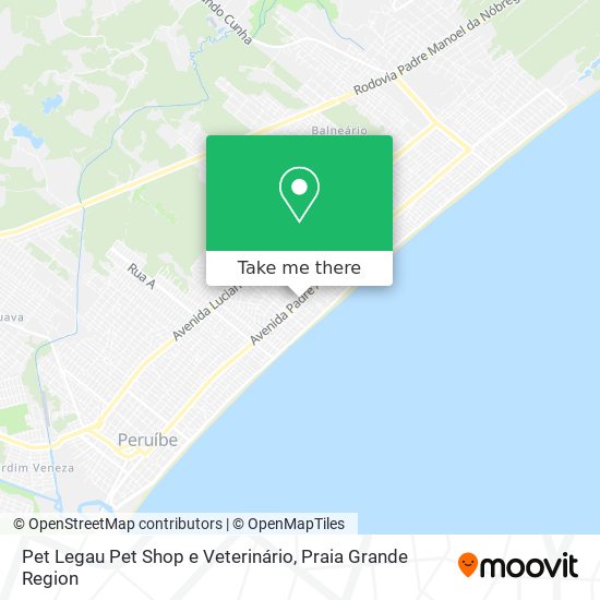 Pet Legau Pet Shop e Veterinário map