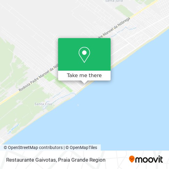 Restaurante Gaivotas map