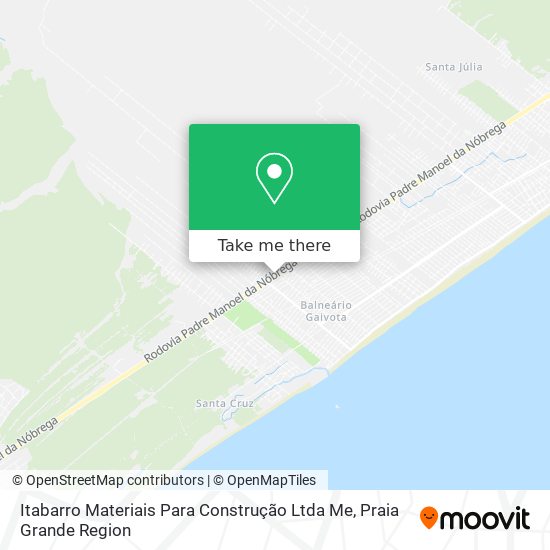 Itabarro Materiais Para Construção Ltda Me map
