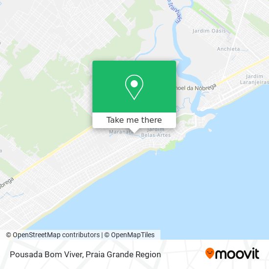 Pousada Bom Viver map