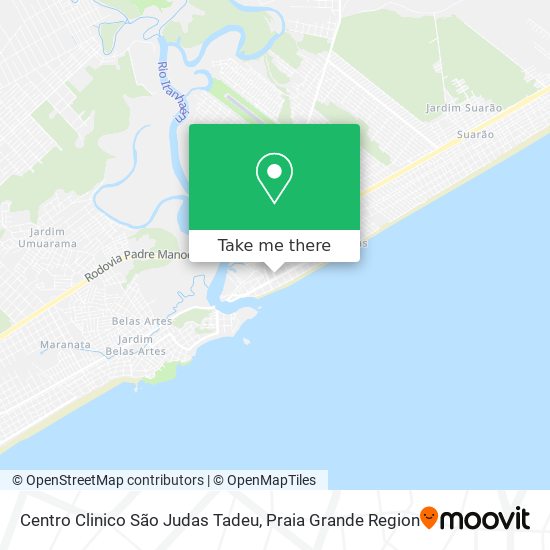 Centro Clinico São Judas Tadeu map