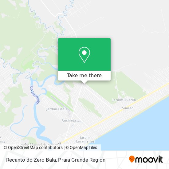 Recanto do Zero Bala map