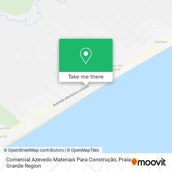 Comercial Azevedo Materiais Para Construção map