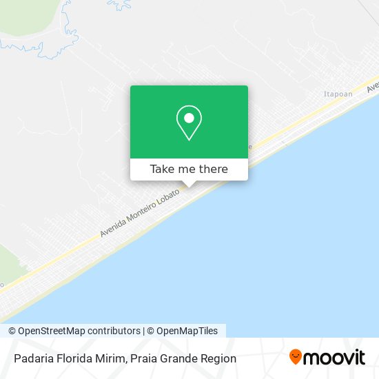 Padaria Florida Mirim map