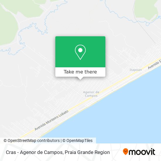 Cras - Agenor de Campos map