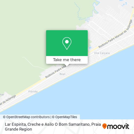 Lar Espirita, Creche e Asilo O Bom Samaritano map