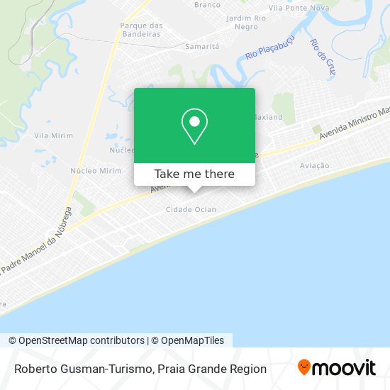 Roberto Gusman-Turismo map