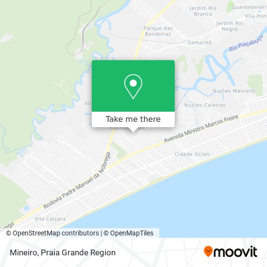 Mapa Mineiro