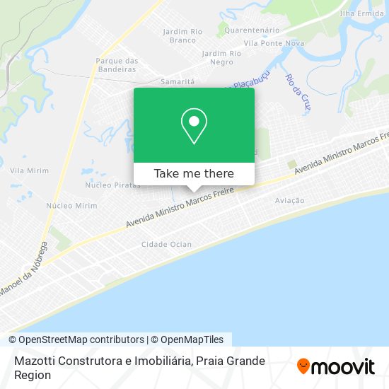 Mazotti Construtora e Imobiliária map