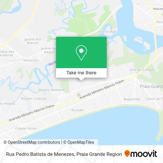 Rua Pedro Batista de Menezes map