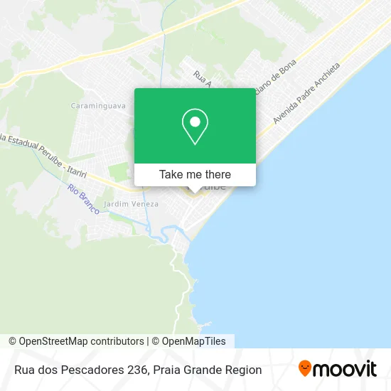 Rua dos Pescadores 236 map