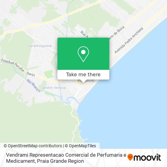 Vendrami Representacao Comercial de Perfumaria e Medicament map