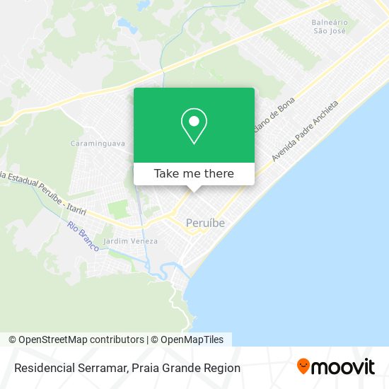 Residencial Serramar map