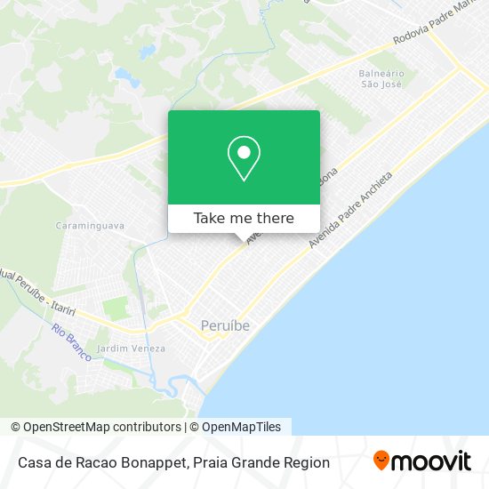 Casa de Racao Bonappet map