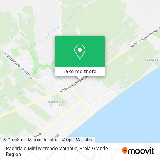 Padaria e Mini Mercado Vatapua map