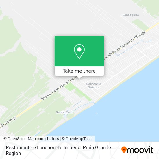 Restaurante e Lanchonete Imperio map