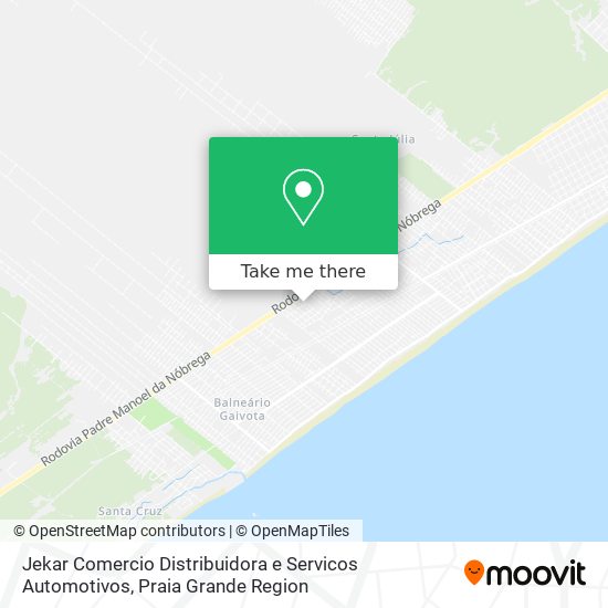 Jekar Comercio Distribuidora e Servicos Automotivos map