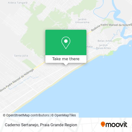 Caderno Sertanejo map
