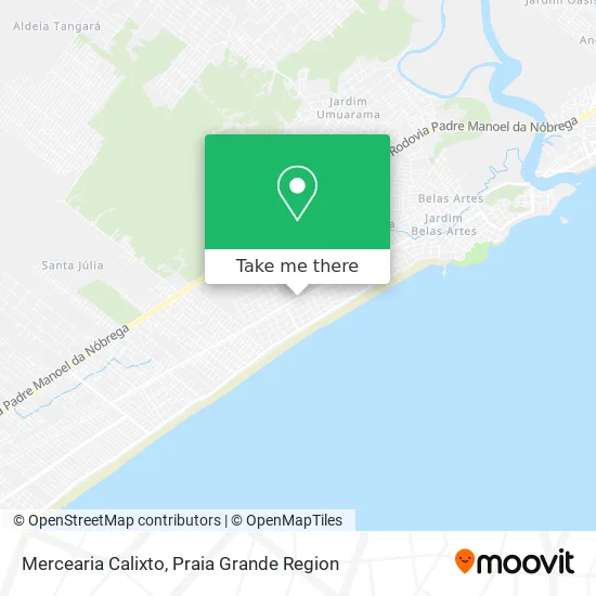 Mercearia Calixto map