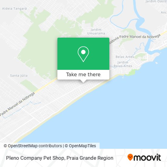 Pleno Company Pet Shop map