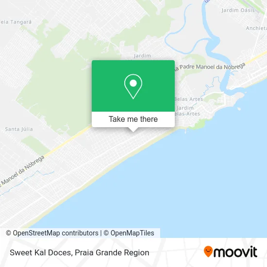 Sweet Kal Doces map