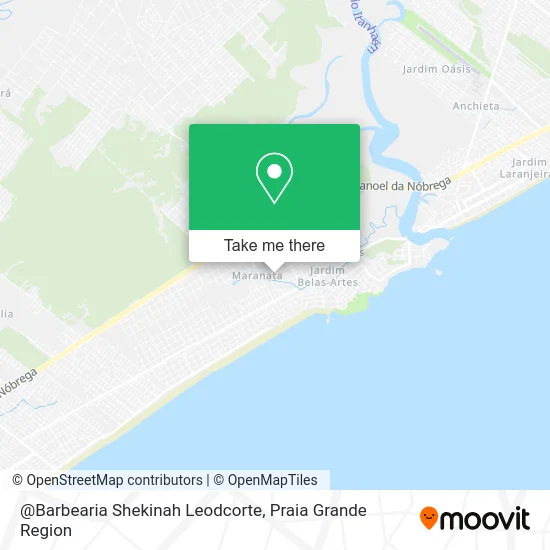 @Barbearia Shekinah Leodcorte map